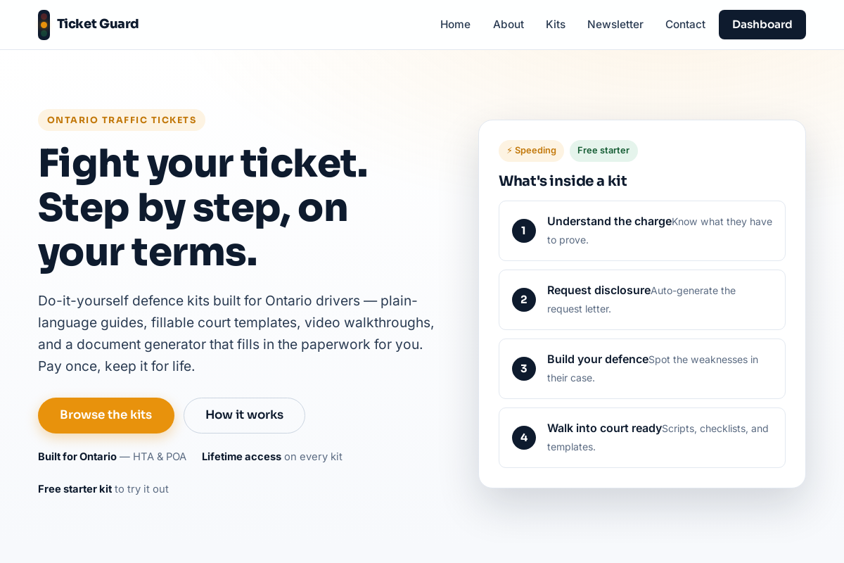 Ticket Guard screenshot